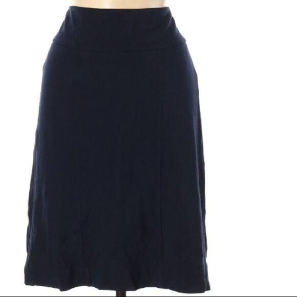 Cabi Black A-Line Skirt Size 6 Mid-Calf Length Classic Design Machine Washable W - Picture 2 of 5